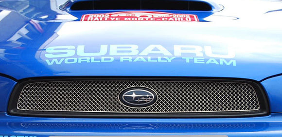 Zunsport Subaru Impreza Bug Eye - Top Grille - Silver finish