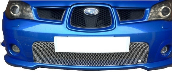 Zunsport Subaru Impreza HawkEye - Full Lower Grille - Silver finish