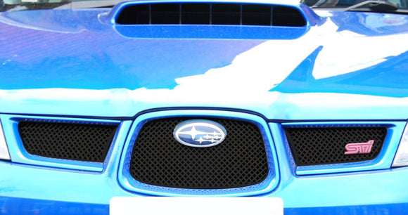 Zunsport Subaru Impreza Hawkeye - Top Grille Set - Black finish