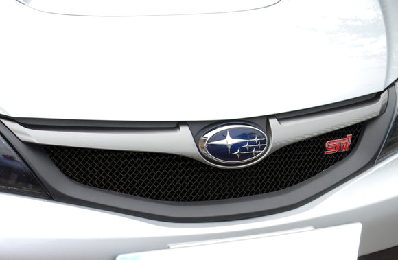 Zunsport Subaru Impreza STi 2008 MY - Top Grille - Black finish