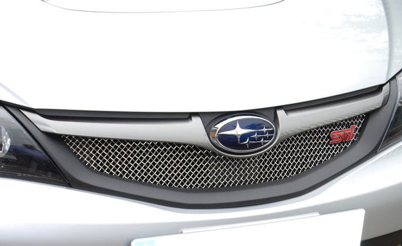 Zunsport Subaru Impreza STi 2008 MY - Top Grille - Silver finish