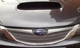 Zunsport Subaru Impreza WRX 2008 MY- Top Grille - Silver finish