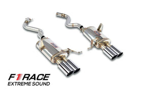 Supersprint BMW E92 / E93 M3 Rear Exhaust - F1 Race Lightweight 80mm Tips
