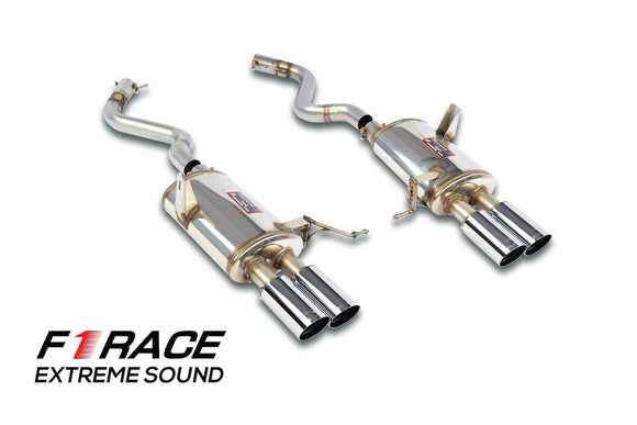 Supersprint BMW E92 / E93 M3 Rear Exhaust - F1 Race Lightweight 80mm Tips