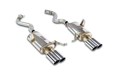 Supersprint BMW E90 M3 Rear Exhaust - Racing 80mm Tips
