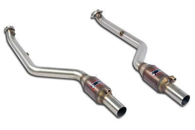 Supersprint BMW E9X M3 Front Pipe Kit With Metallic Catalytic Converter - 2x65mm