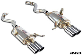 Supersprint BMW E92 / E93 M3 Rear Exhaust - Race 80mm Tips