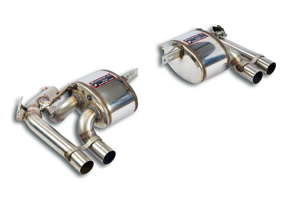 Supersprint BMW F87 M2C (S55) Stainless Rear Dual Sound Exhaust - Valved