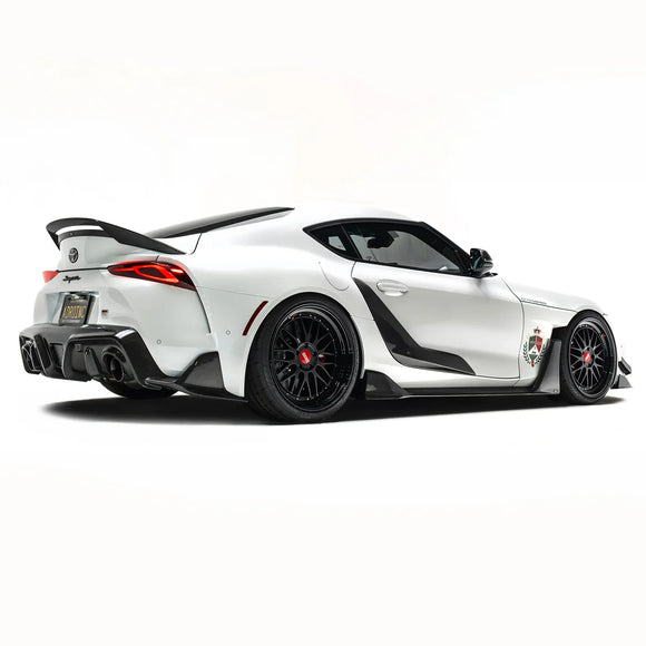 TOYOTA GR SUPRA CARBON FIBER REAR DIFFUSER V2