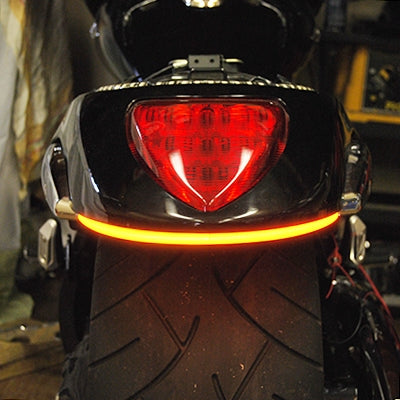 New Rage Cycles 06+ Suzuki M109R Rear Turn Signals w/Load EQ - Red