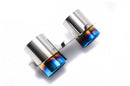 ARMYTRIX Titanium Series Twin Titanium Blue Tips Ferrari 458 Italia | Spider 4.5L V8 2010-2015-1