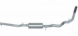 Gibson 02-05 Chevrolet Silverado 1500 Base 4.3L 3in Cat-Back Single Exhaust - Aluminized