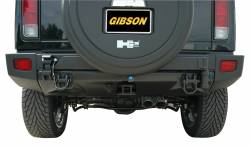 Gibson 08-09 Hummer H2 Base 6.2L 2.25in Cat-Back Dual Sport Exhaust - Stainless - 0