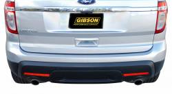 Gibson 11-18 Ford Explorer Base 3.5L 2.25in Axle-Back Dual Exhaust - Stainless - 0