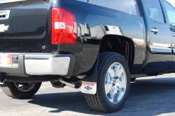 Gibson 10-13 Chevrolet Silverado 1500 LS 4.8L 2.25in Cat-Back Dual Split Exhaust - Stainless - 0