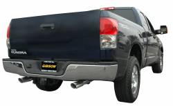 Gibson 10-19 Toyota Tundra SR5 4.6L 2.5in Cat-Back Dual Split Exhaust - Aluminized - 0