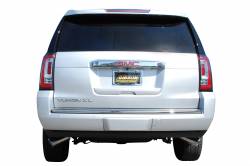 Gibson 14-19 Cadillac Escalade Base 6.2L 3.5in/2.25in Cat-Back Dual Extreme Exhaust - Aluminized - 0