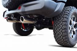 Gibson 18-22 Jeep Wrangler JL Sport 3.6L 2.5in Cat-Back Dual Split Exhaust - Stainless - 0