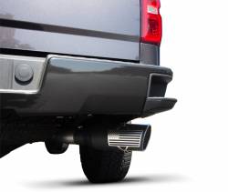 Gibson 04-09 Nissan Titan LE 5.6L 4in Patriot Series Cat-Back Single Exhaust - Stainless - 0