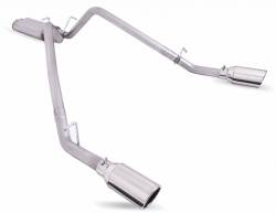 Gibson 2019 Ram 1500 Big Horn 5.7L 2.5in Cat-Back Dual Split Exhaust - Stainless - 0