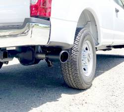Gibson 2020 Ford F-250/F-350 SuperDuty Crew 96in Bed 7.3L Cat-Back Single Exhaust System - Stainless - 0