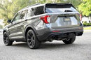 Gibson 20-22 Ford Explorer ST / Lincoln Aviator 3.0L 2.25in Axle-Back Dual Exhaust - Black Elite-2