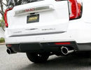 Gibson 21-22 Chevy Tahoe High Country 6.2L 4WD 2.5in Cat-Back Dual Split T409 SS Exhaust - Polished-2