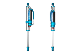 King Shocks 2005+ Ford F-250/F-350 4WD Rear 2.5 Dia Piggy Hose Reservoir Shock w/Adjuster (Pair)