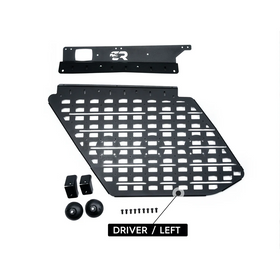 Cali Raised 10-24 Toyota 4Runner T4R 5Gen Exterior Window Molle Panel/Cali Raised Rack/Driver