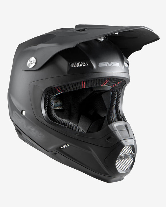 EVS T5 Solid Helmet Matte Black - Small