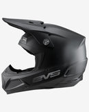 EVS T5 Solid Helmet Matte Black - Small-4