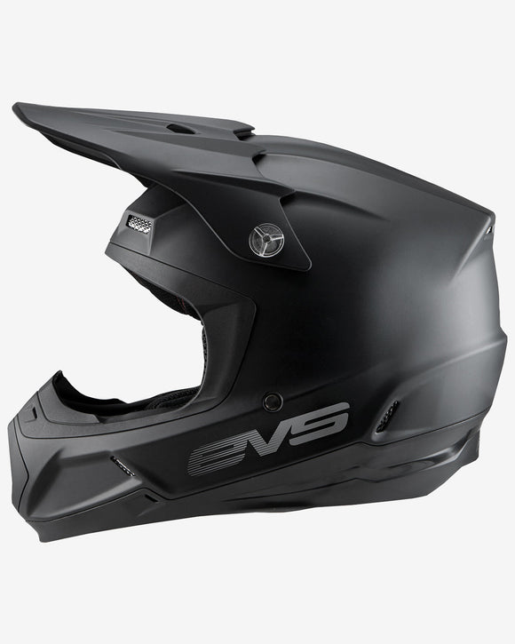 EVS T5 Solid Helmet Matte Black - Small