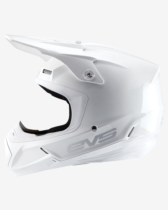 EVS T5 Solid Helmet White - Medium