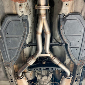 Revel Medallion Touring Exhaust Y-Pipe, RWD ONLY - Nissan 350Z 370Z / Infiniti G35 G35 G37 Q40 Q50 Q60 - 0