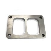 Stainless Bros SS304 T6 Turbo Inlet Flange Divided - 1/2in / 12.7mm (Unthreaded)