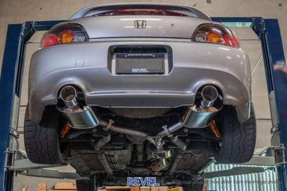 Revel Medallion Touring-S Catback Exhaust - Dual Muffler 00-05 Honda S2000