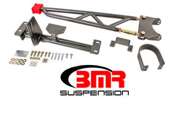 BMR 93-02 F-Body w/ DSL Torque Arm Tunnel Mount (For Stock Exhaust) - Black Hammertone
