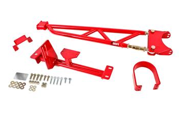 BMR 93-02 F-Body w/ DSL Torque Arm Tunnel Mount (For Stock Exhaust) - Red