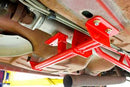 BMR 93-02 F-Body w/o DSL Torque Arm Tunnel Mount (For Stock Exhaust) - Red-2
