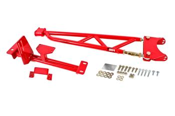 BMR 93-02 F-Body w/o DSL Torque Arm Tunnel Mount (For Stock Exhaust) - Red