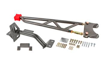 BMR 93-02 F-Body w/o DSL Torque Arm Tunnel Mount (For Long Tube Headers) - Black Hammertone