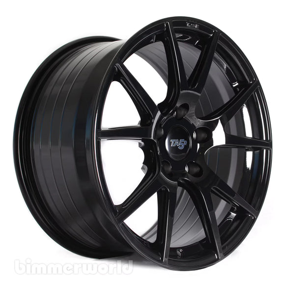 BimmerWorld 17x8.5/9.0 TA5R Wheel Set - E36, E46, F3X, E60 Xi, Z3, E85  - Gloss Black