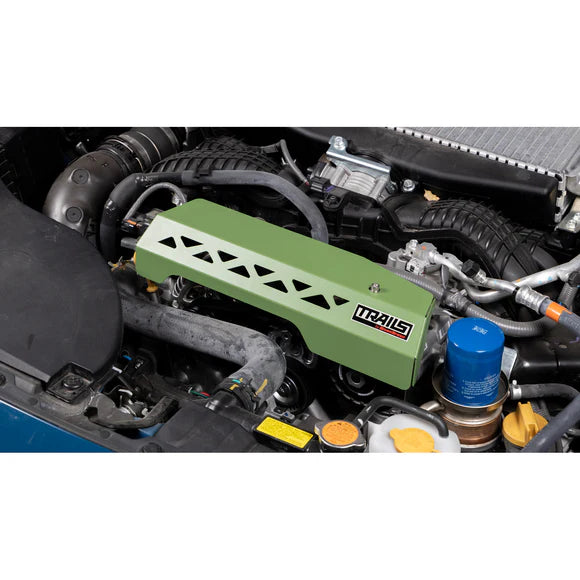 Grimmspeed Pulley Cover Green For Subaru 20+ Outback XT Trails by GrimmSpeed - 0
