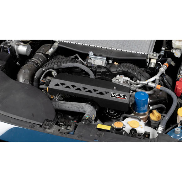 Grimmspeed Pulley Cover Black For Subaru 20+ Outback XT Trails by GrimmSpeed - 0