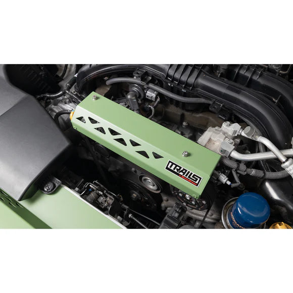 Grimmspeed Pulley Cover Green For Subaru 18+ Crosstrek Trails by GrimmSpeed - 0