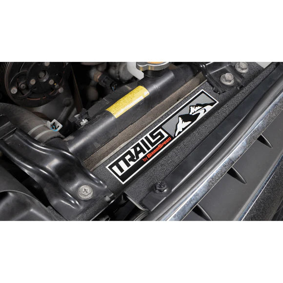 Grimmspeed Radiator Shroud Black For Subaru 13-17 Crosstrek Trails by GrimmSpeed - 0