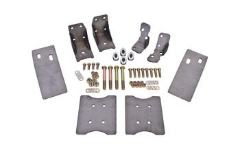 BMR 79-04 Fox Mustang Torque Box Reinforcement Plate Kit (TBR002 And TBR003) - Natural
