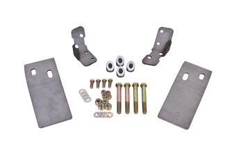 BMR 79-04 Fox Mustang Plate Style Torque Box Reinforcement Plates Upper Only - Natural