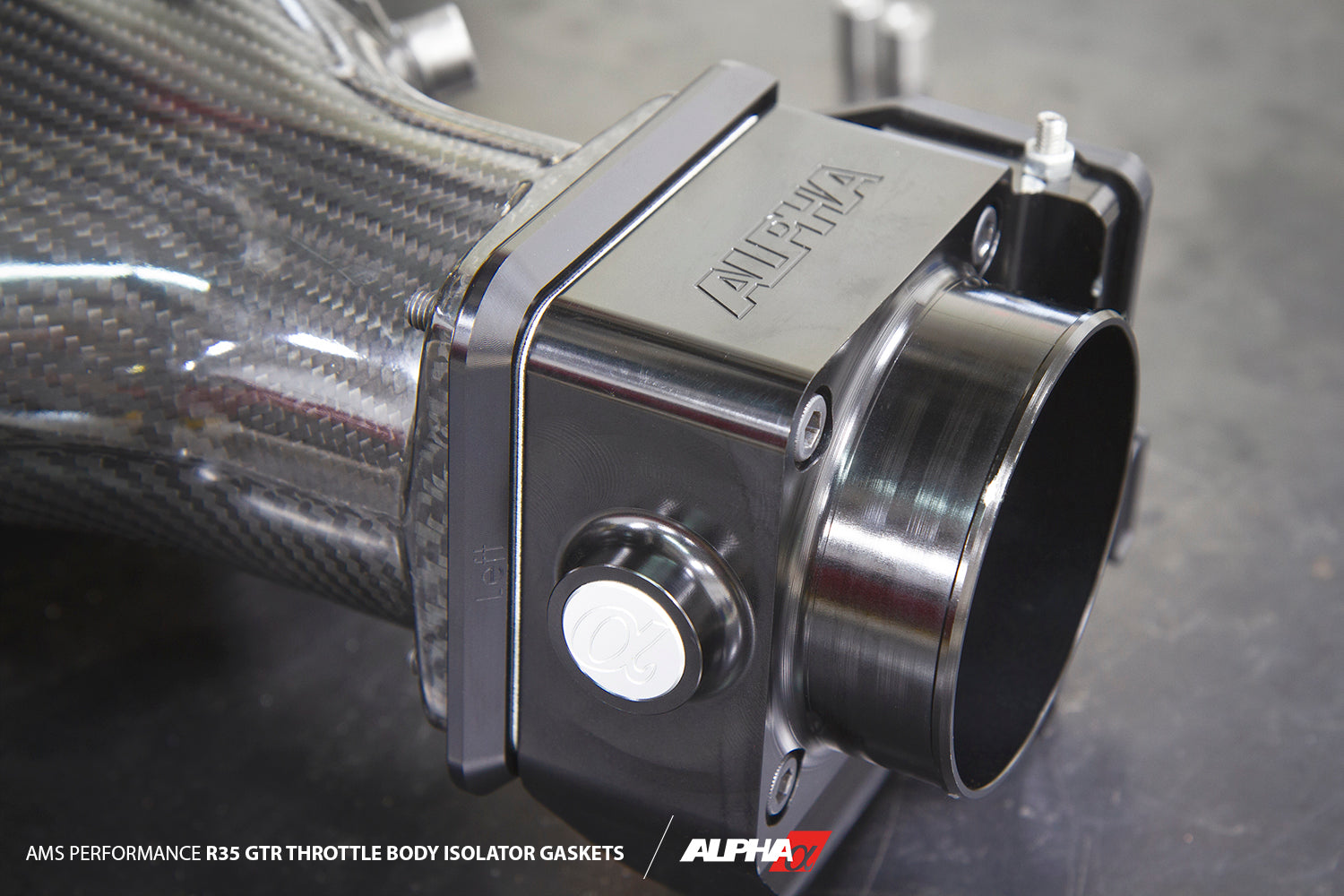 ALPHA PERFORMANCE R35 GTR THROTTLE BODY ISOLATOR KIT