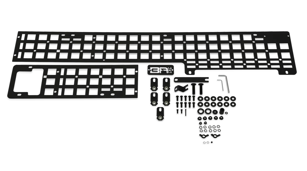 Body Armor 4x4 2005+ Toyota Tacoma Bed Side Molle System